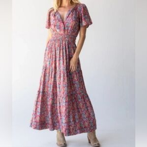 Natural Life Floral Maxi Dress | Size XL - NWT